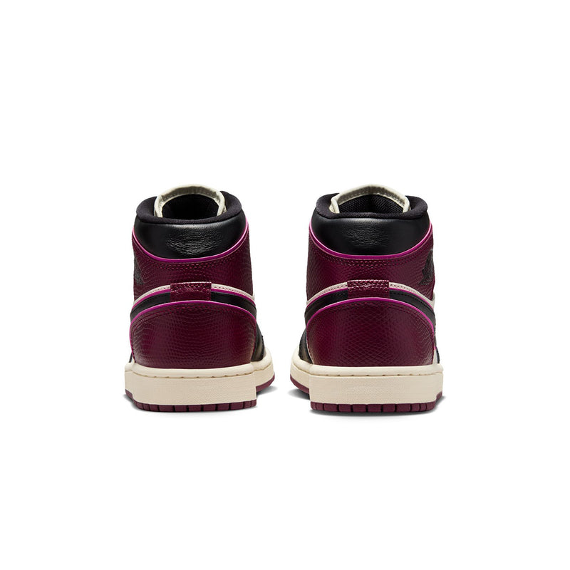 Wmns Air Jordan 1 Mid SE 'Sail Bordeaux'