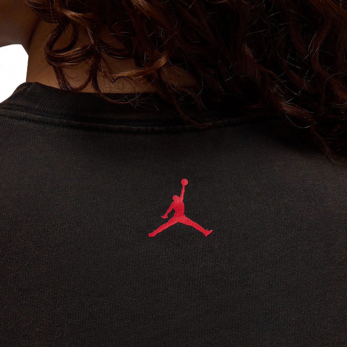 Jordan Brand Flight Essentials Oversized Tee 'Black Varsity