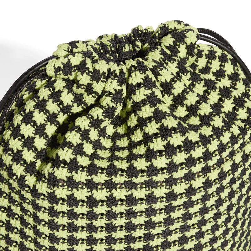 + Wales Bonner Crochet Gym Bag 'Semi Frozen Yellow Brown'