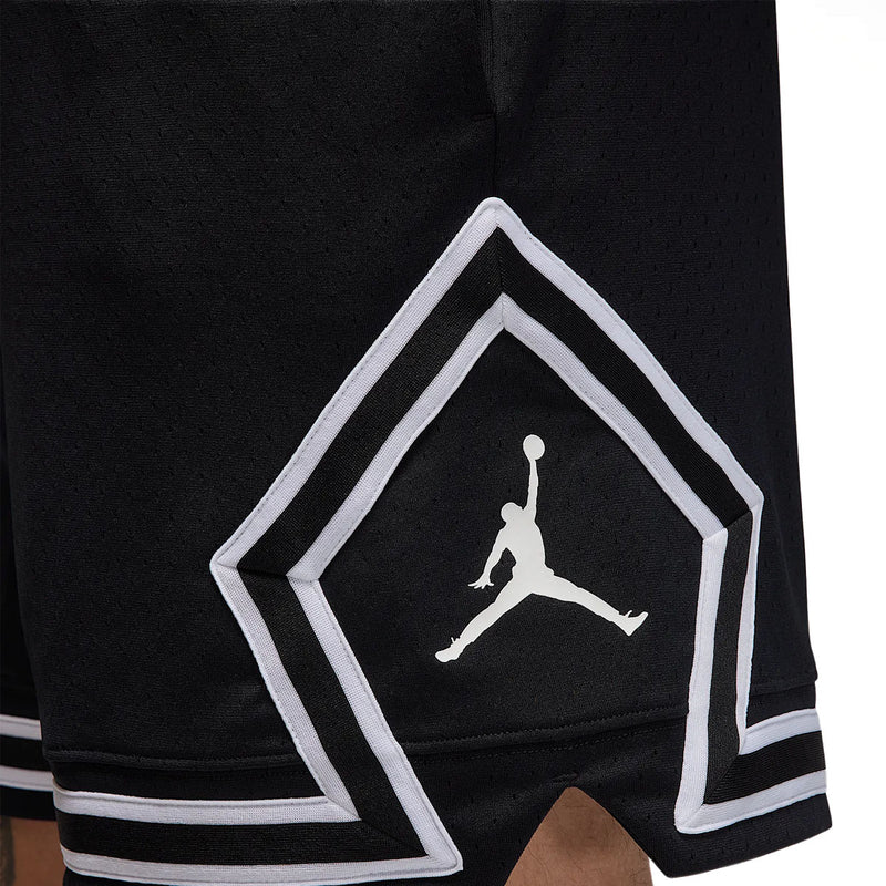 Sports Dri-FIT Mesh Diamond Shorts 'Black White'