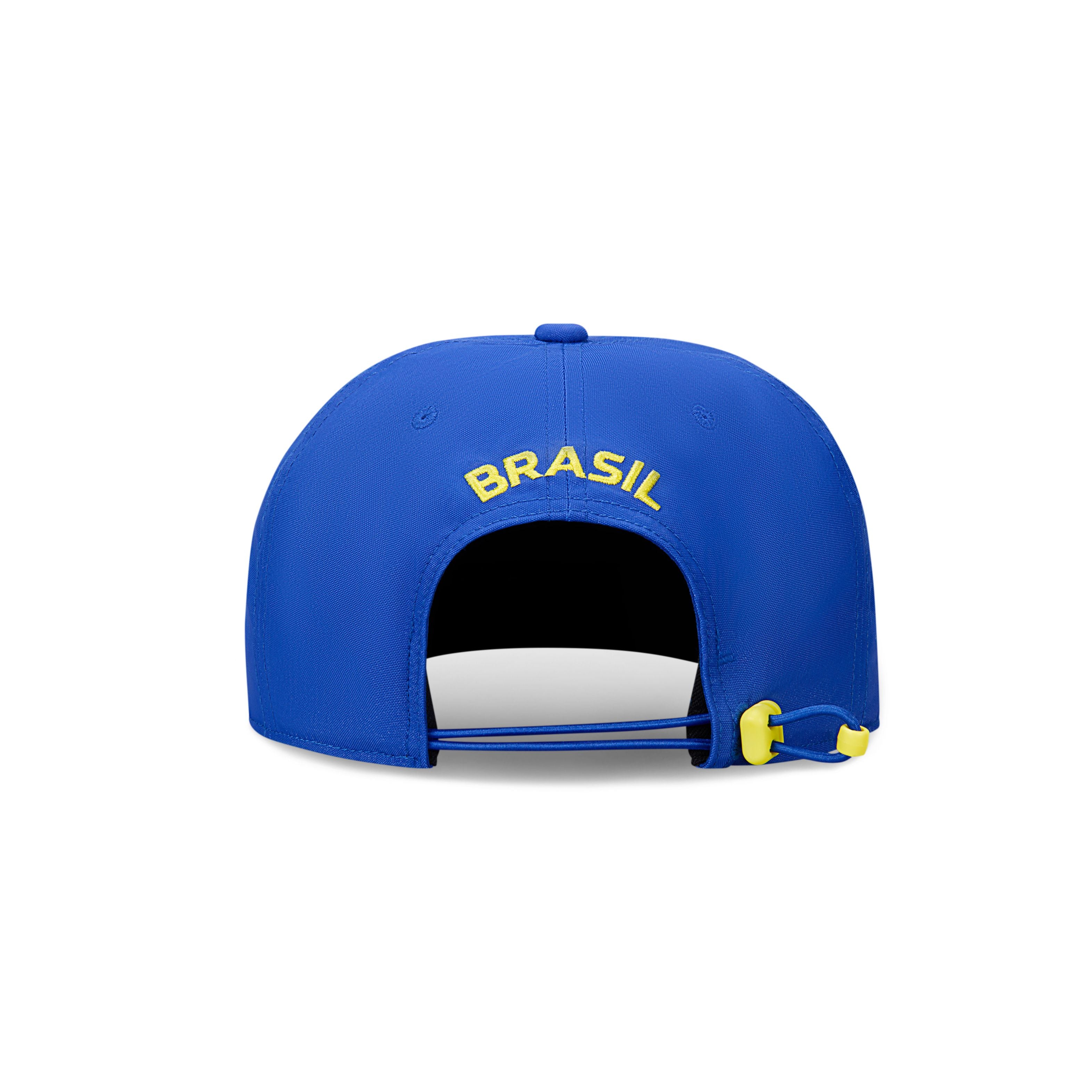 + Brasil Futbol Pro Unstructed Flat Bill Cap 'Old Royal'