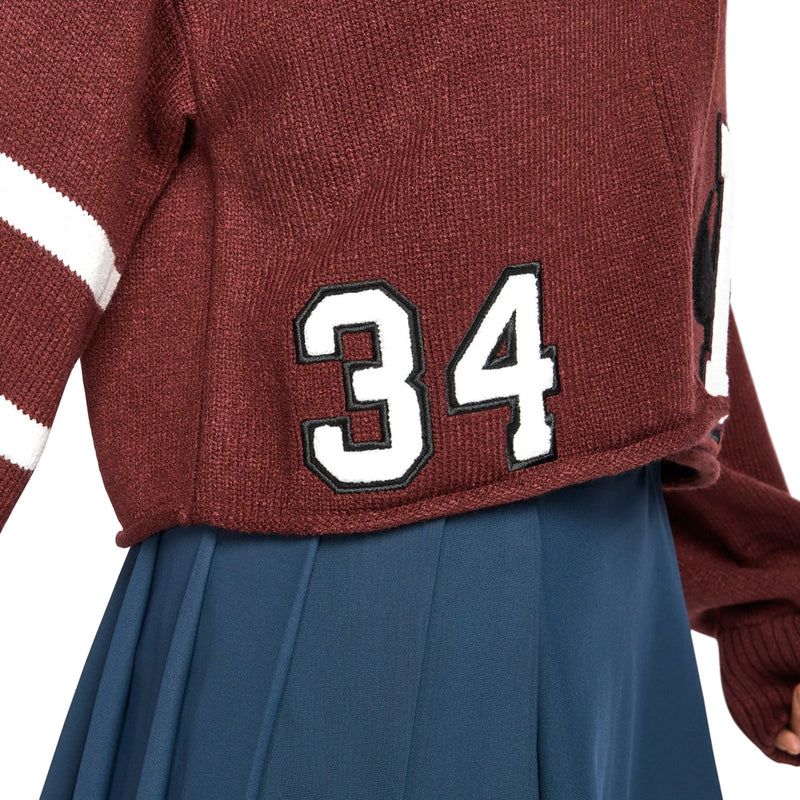 + YOON Cardigan 'Dark Team Red'