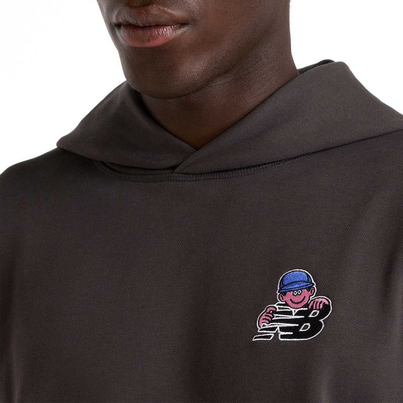 + Face Oka Character Hoodie 'Black'