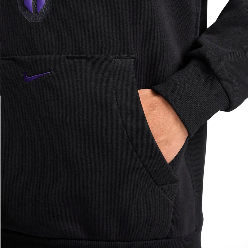 Kobe Dri-Fit Standard Issue Pullover Basketball Hoodie 'Black Field Purple'