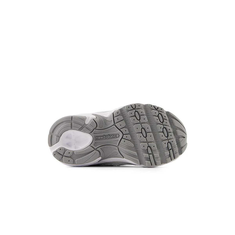 Kids 740 Bungee Lace 'Grey Matter White'