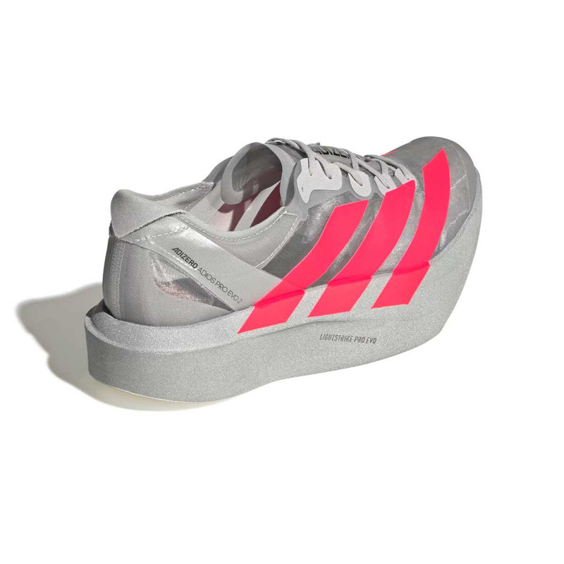 Adizero Adios Pro Evo 2 'Silver Metallic Lucid Red'