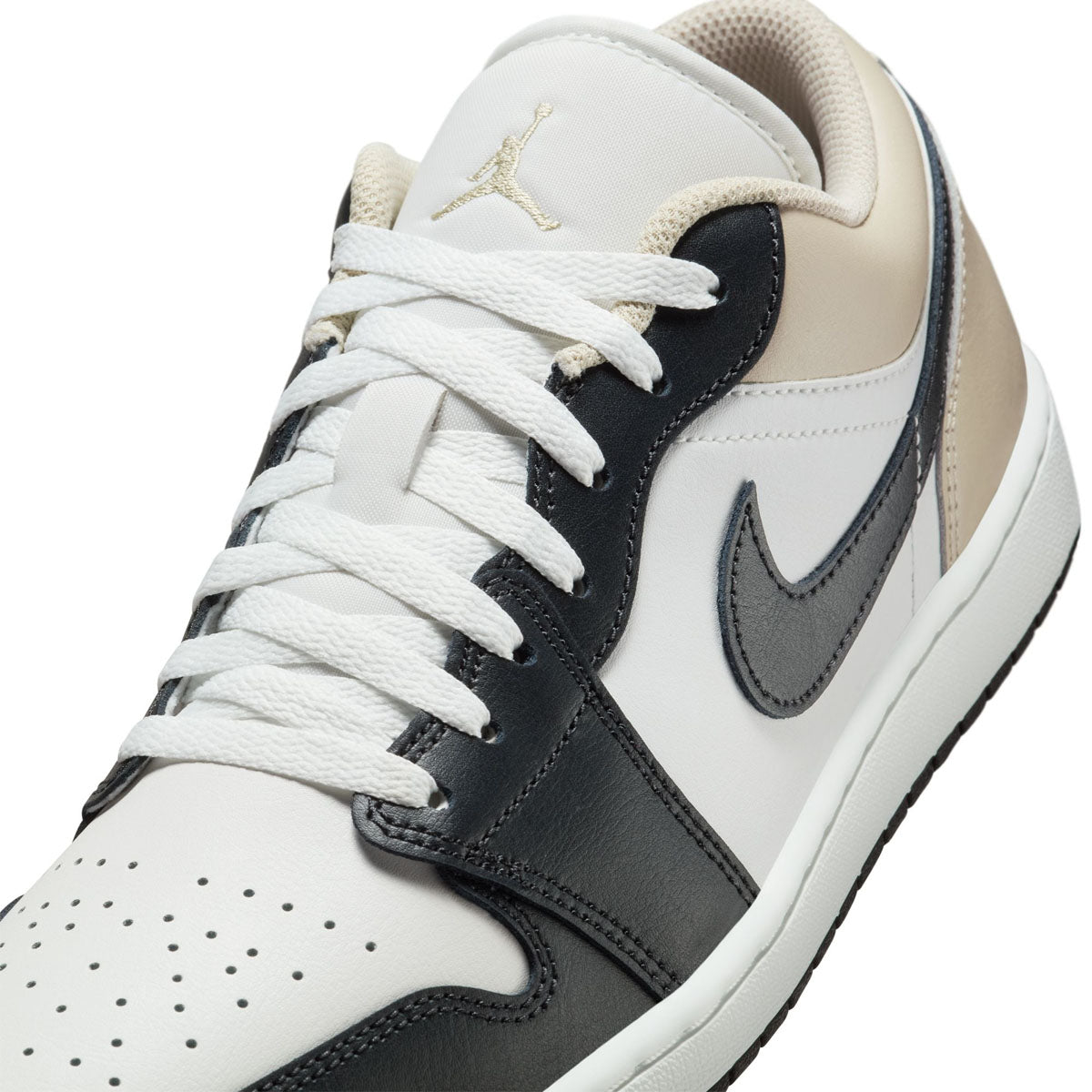 Air Jordan 1 Low 'Summit White Off Noir Rattan'