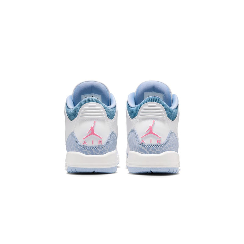 Kids Air Jordan 3 'Denim Pink Glow'