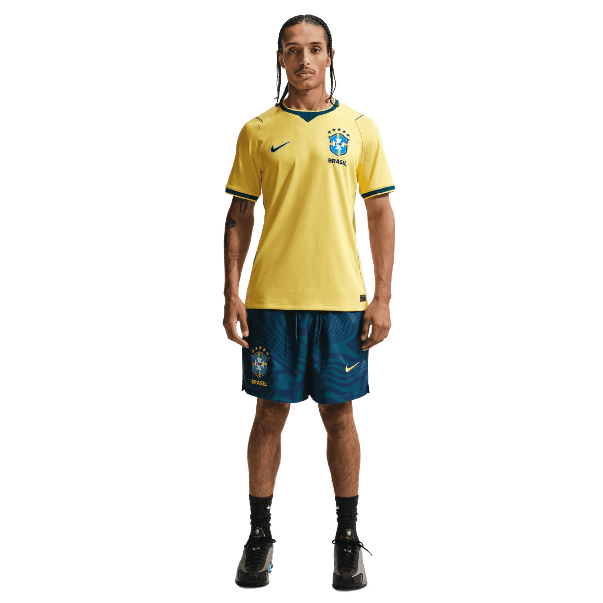 Brazil 2026 Stadium Home Dri-FIT Soccer Replica Jersey 'Yellow'