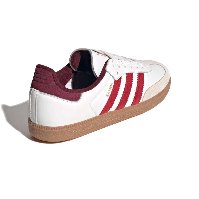 Samba OG 'Core White Better Scarlet'