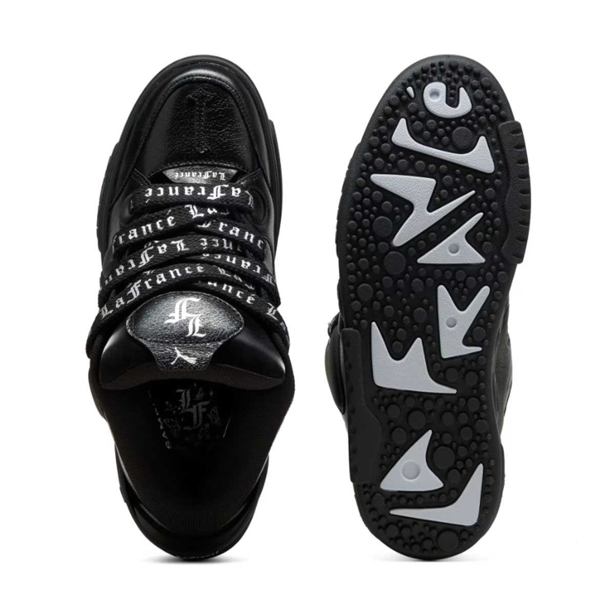 + LAMELO BALL LaFrancé Black Written in Chrome 'PUMA Black Silver Mist'