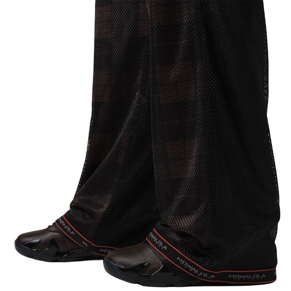 + Mowalola Track Pants 'Dark Cinder'