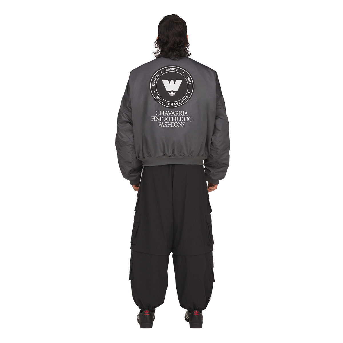 + Willy Chavarria Bomber Jacket 'Grey'