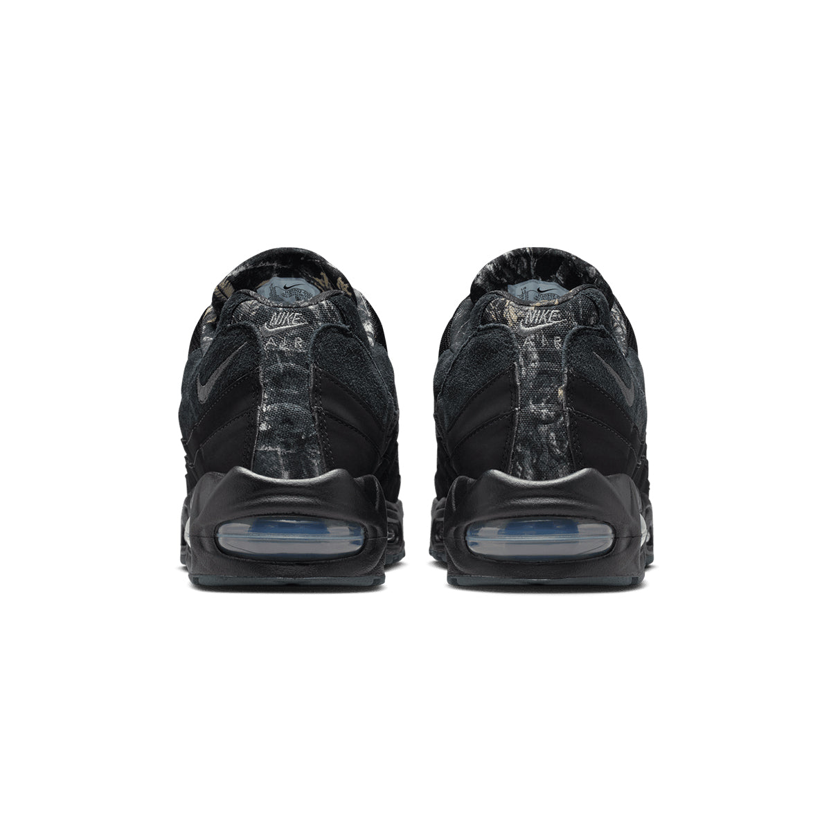 + Realtree Camo Air Max 95 Big Bubble 'Triple Black'