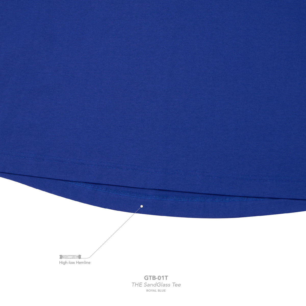 + TIGHTBOOTH SandGlass Tee 'Royal Blue'