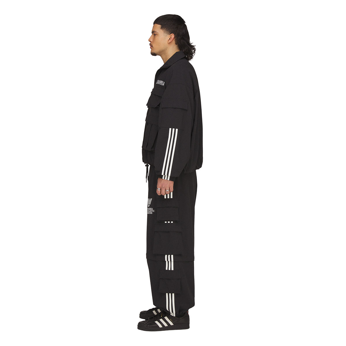 + Willy Chavarria Cargo Zip Pant 'Black'