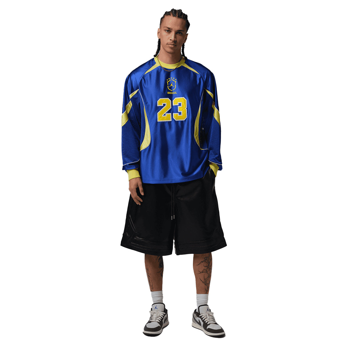 + Brasil Futebol Goalie Top 'Old Royal'