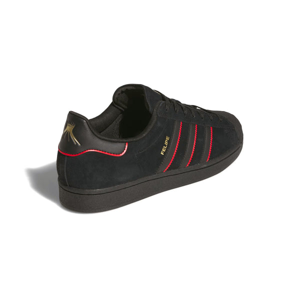 + Felipe + Superstar ADV 'Core Black Better Scarlet'