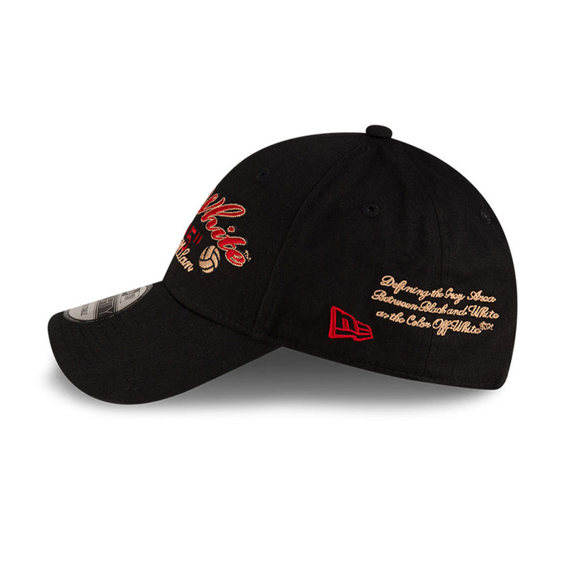 + Off-White + AC Milan 9FORTY Cap 'Black'