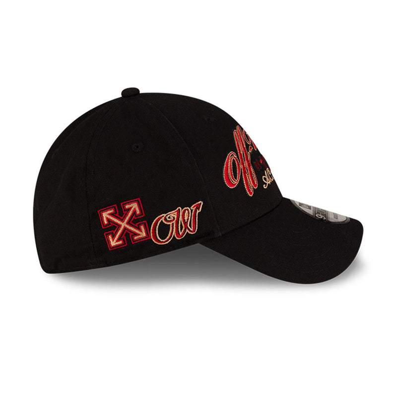 + Off-White + AC Milan 9FORTY Cap 'Black'