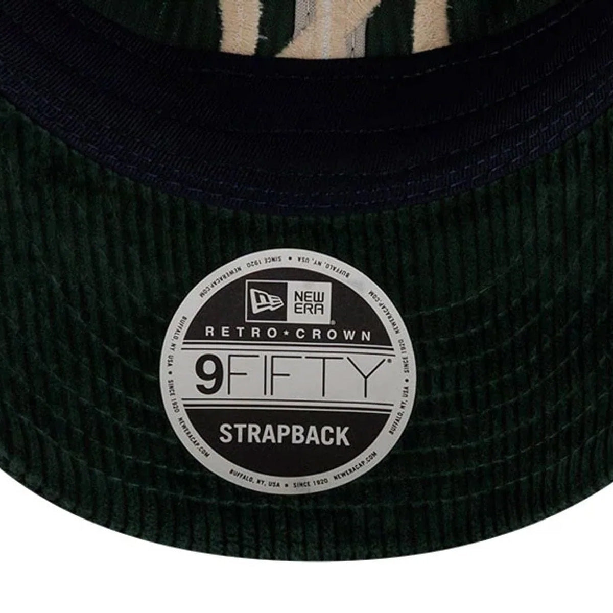 + Ralph Lauren + MLB Cooperstown New York Yankees Retro Crown 9FIFTY Strapback 'Green'
