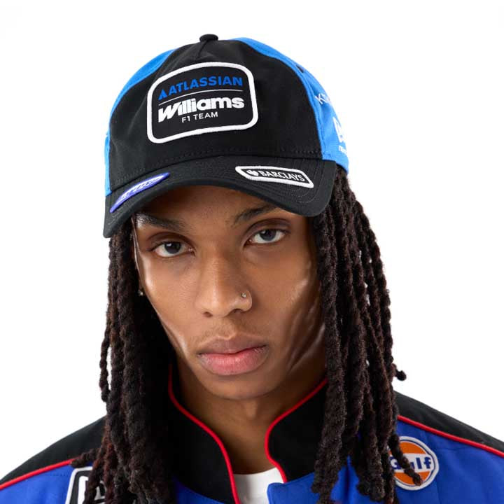 + Atlassian Williams F1  Las Vegas Edition  9TWENTY Cap 'Black Blue'