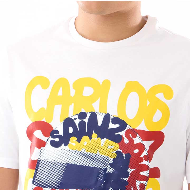 + Atlassian William F1 Team Madrid Edition Carlos Sainz Tee 'White'