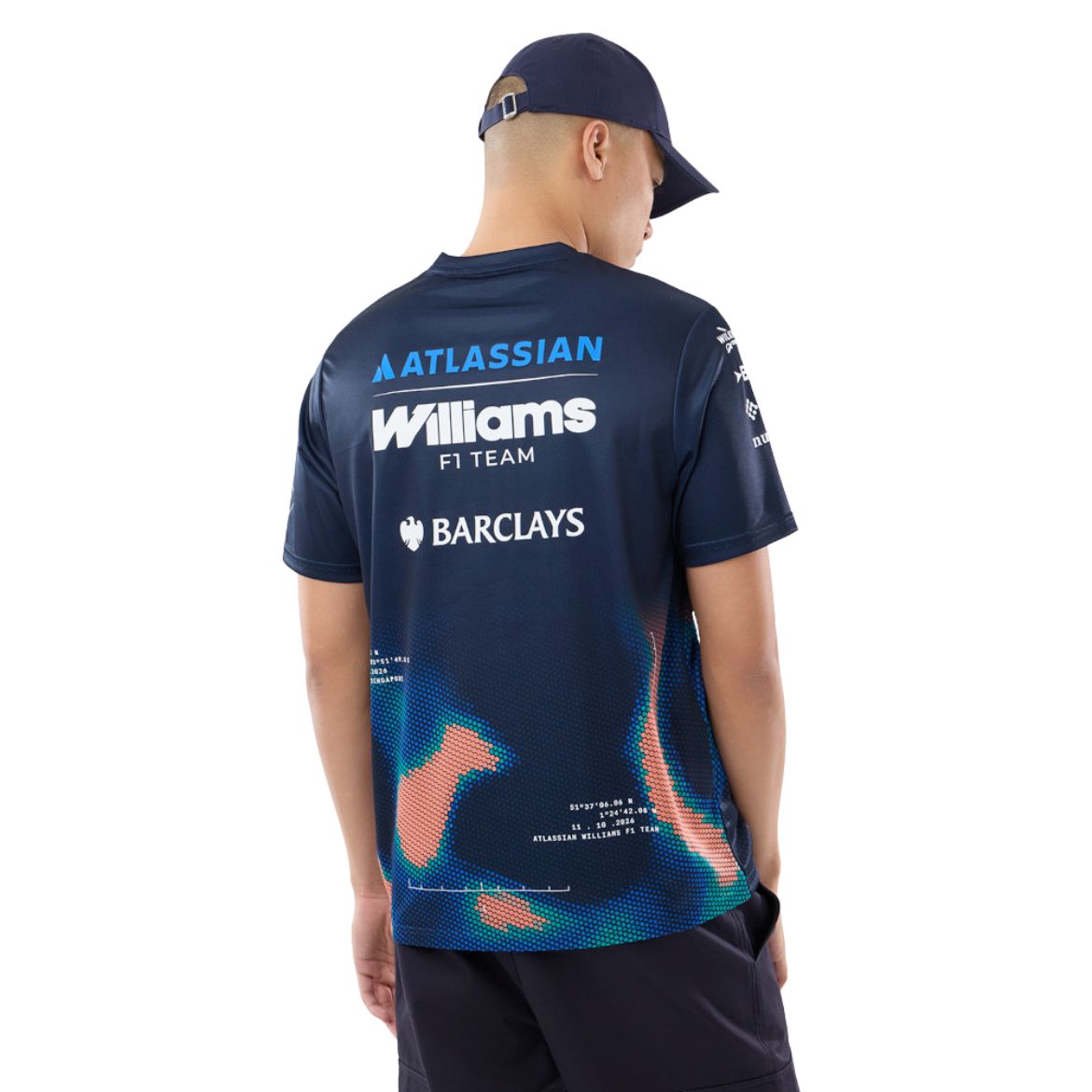 + Atlassian William Singapore Race Tech Tee 'Navy'