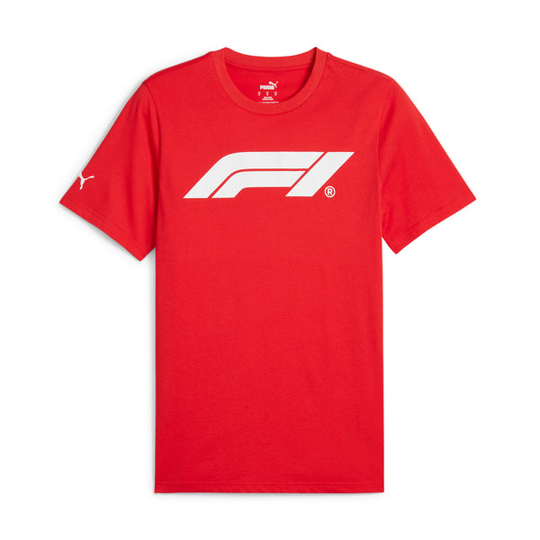 + F1 ESS Logo Tee 'Pop Red'