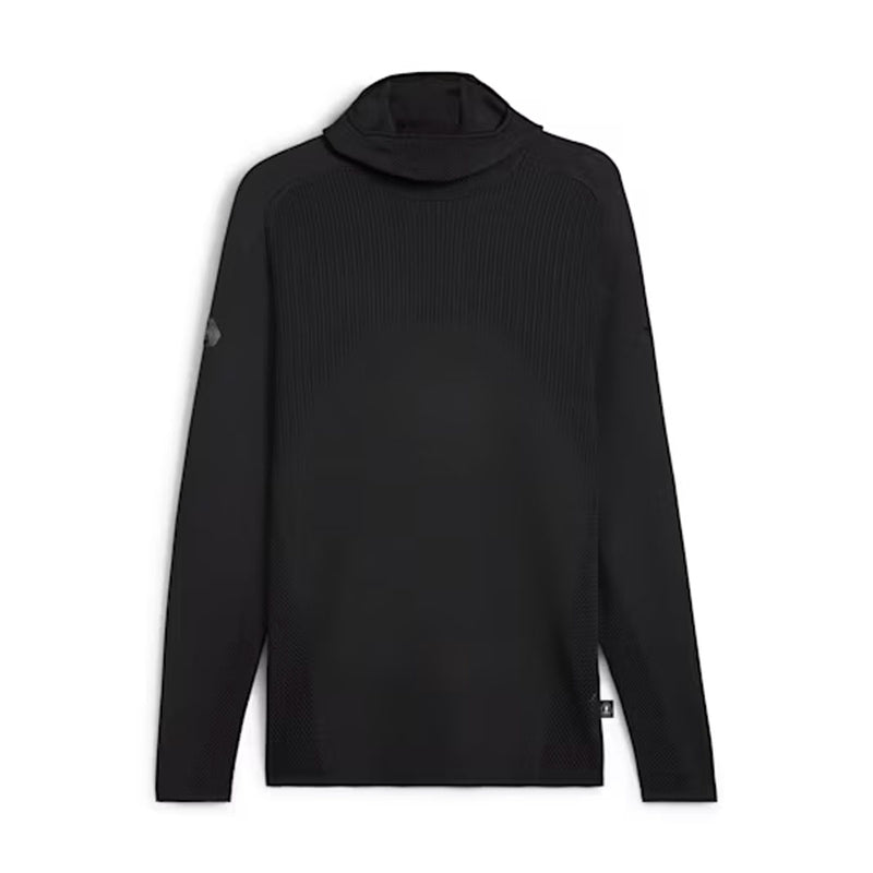 + SKEPTA Knitted Scuba Long Sleeve Tee 'PUMA Black'