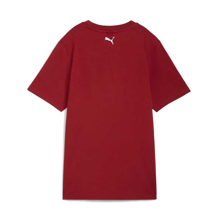 + Scuderia Ferrari Race Tonal Big Shield Tee 'Intense Red'