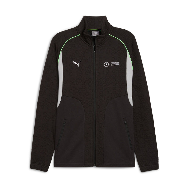 + Mercedes AMG F1 Hooded Sweat Jacket Slim 'PUMA Black'