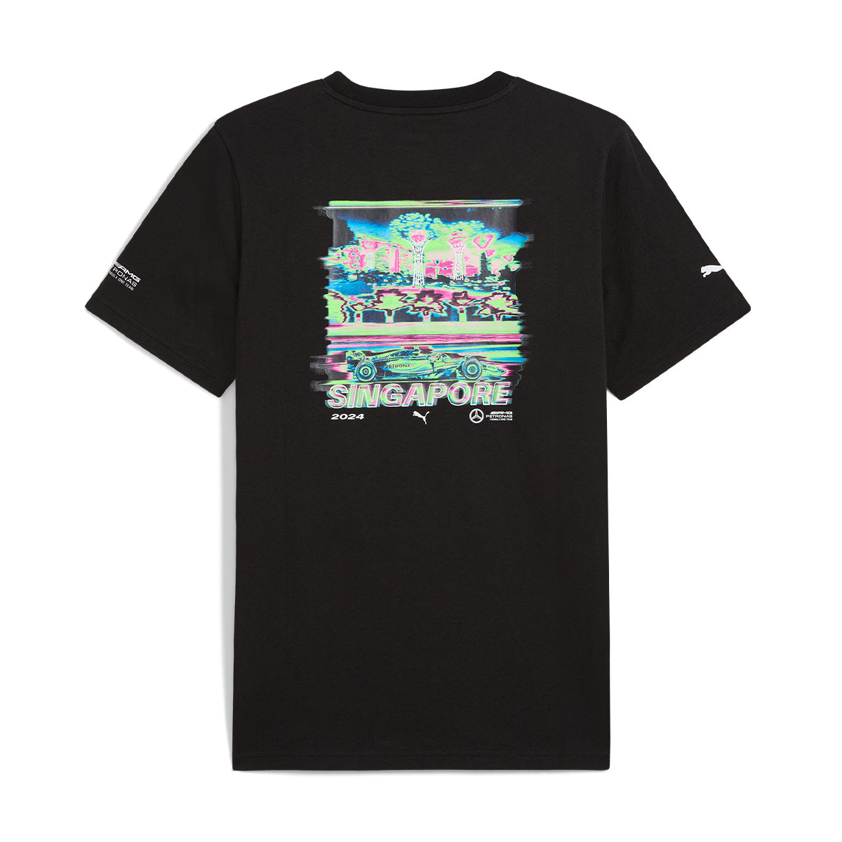 + Mercedes-AMG PETRONAS Singapore Tee 'Puma Black'