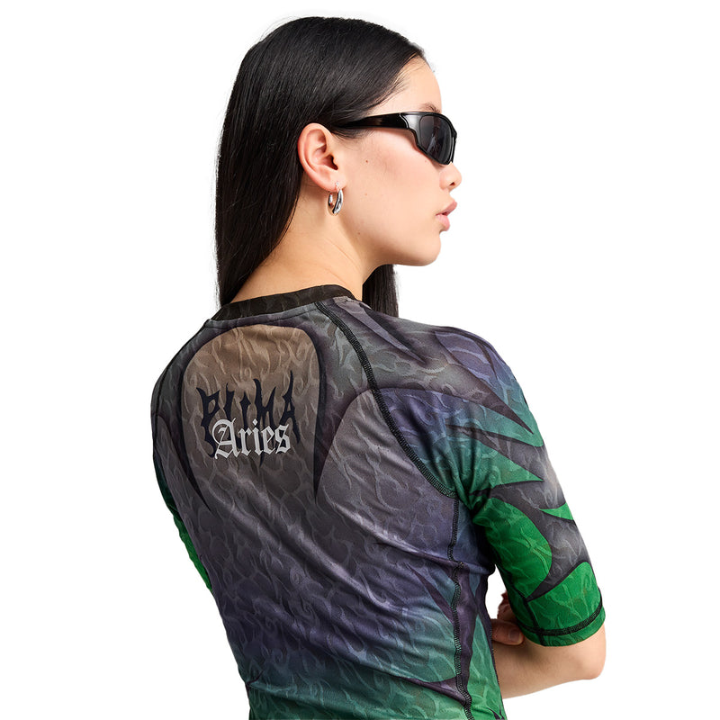 + Aries Dress 'Fluro Green Pes'