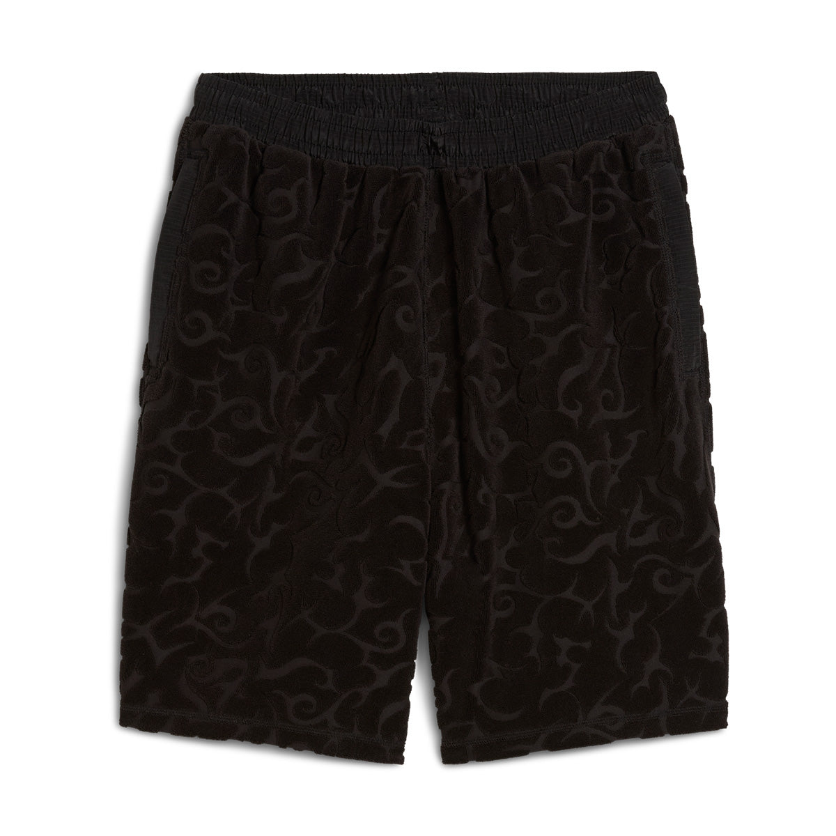+ Aries Toweling Shorts 'PUMA Black'
