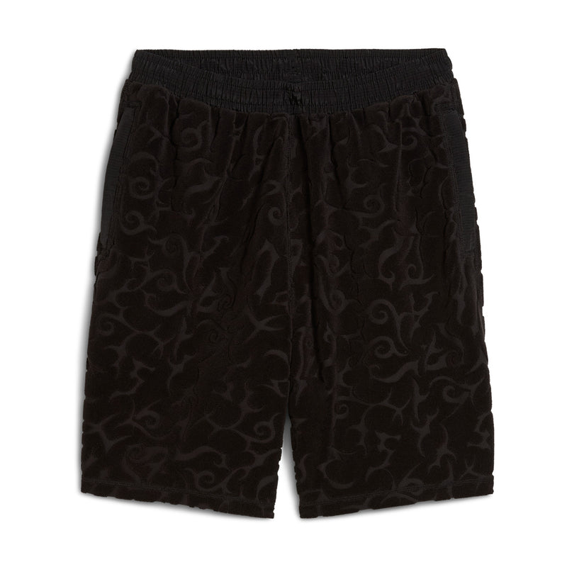 + Aries Toweling Shorts 'PUMA Black'