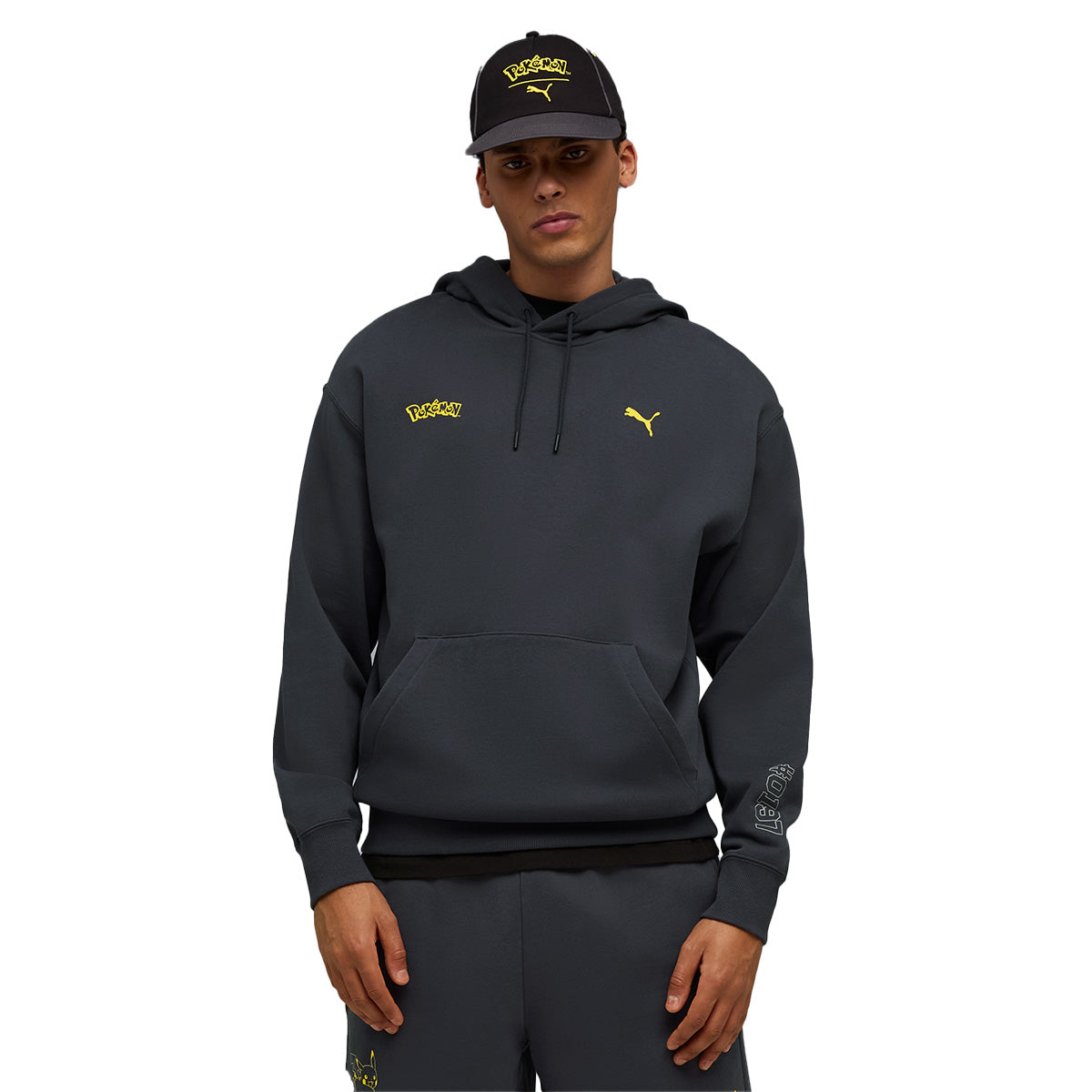+ Pokémon Umbreon Relaxed Hoodie 'Strong Grey'