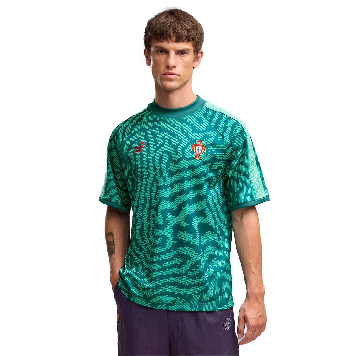 + Salehe Bembury + Federação Portuguesa de Futebol King Jersey 'Vibrant Green'
