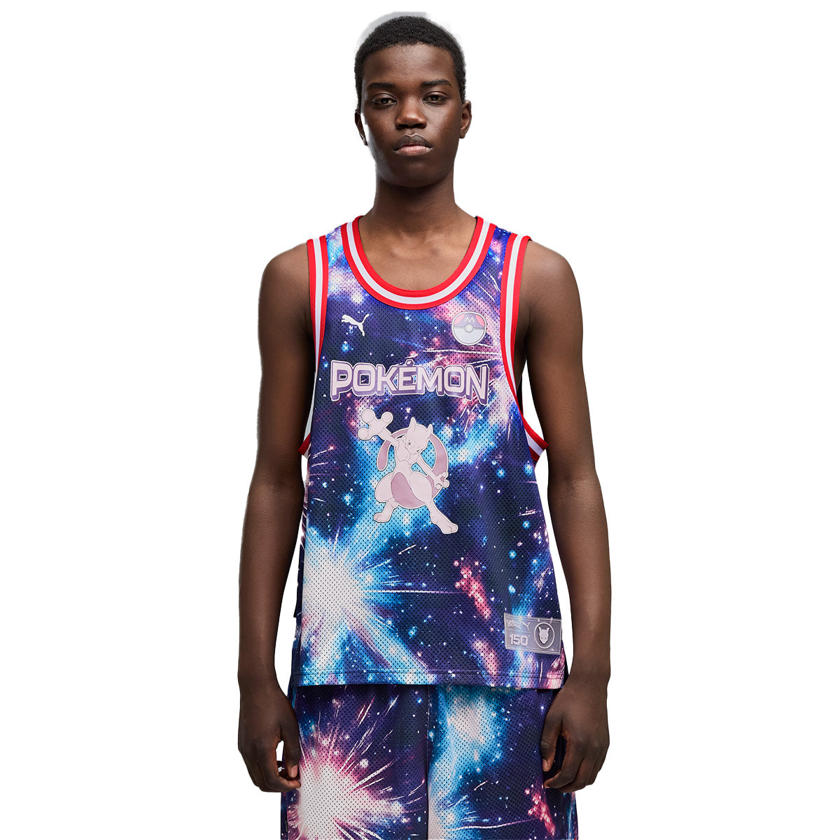 + Pokémon Hoops Mewtwo Jersey 'PUMA Black'