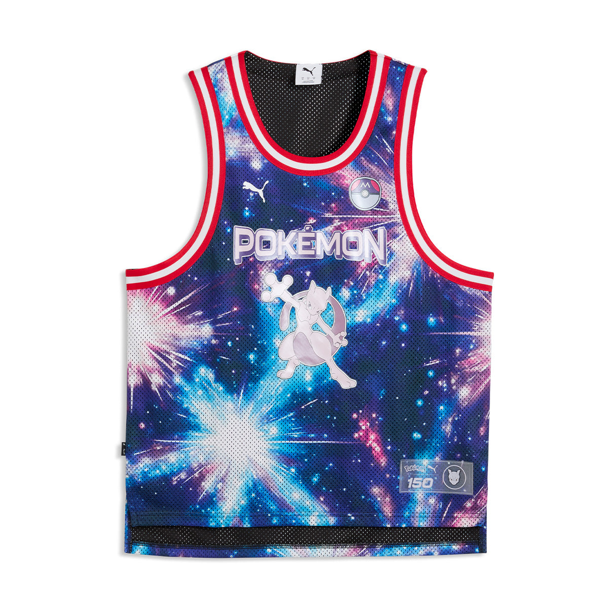 + Pokemon + Hoops Mewtwo Jersey 'PUMA Black'