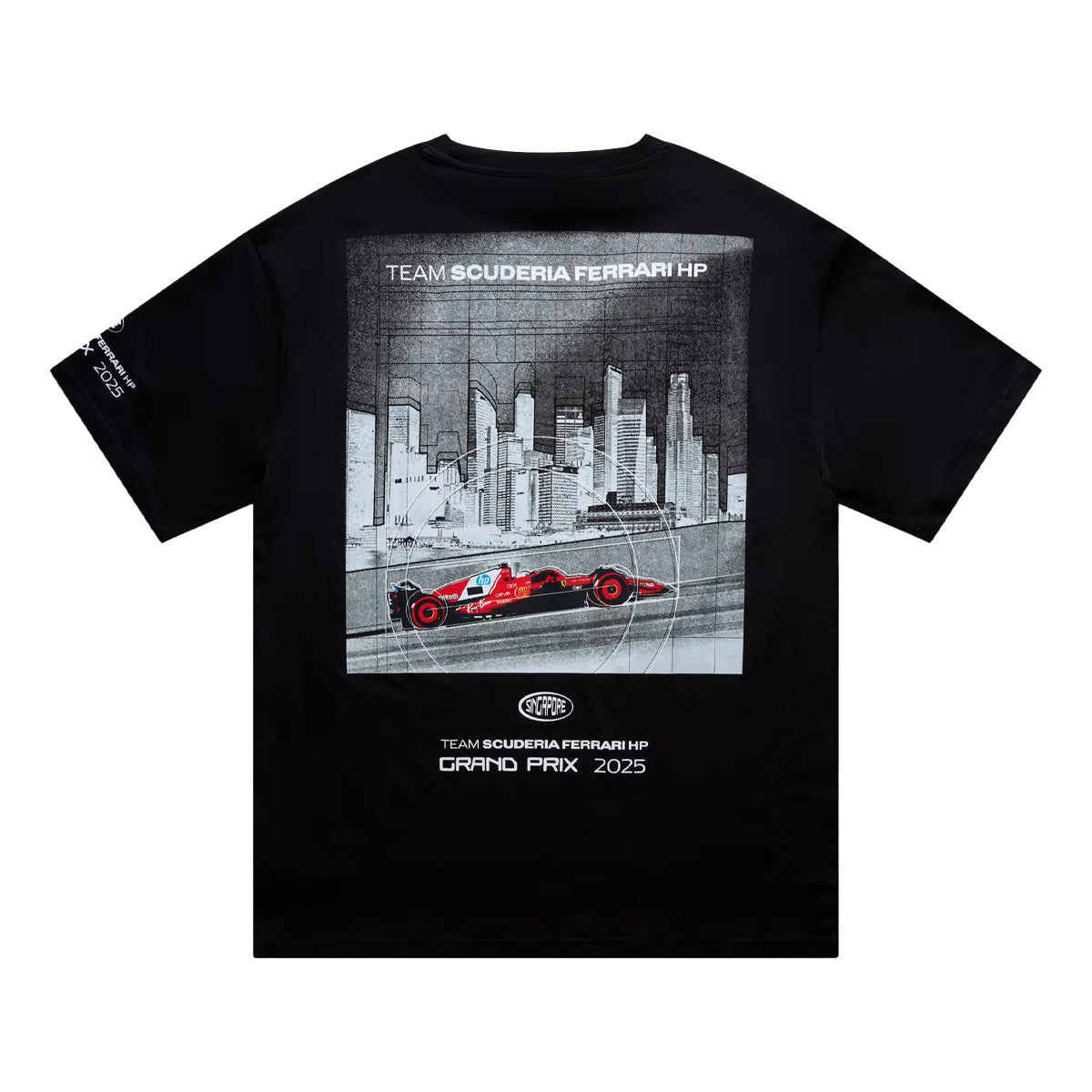 + Scuderia Ferrari Singapore Tee 'PUMA Black'