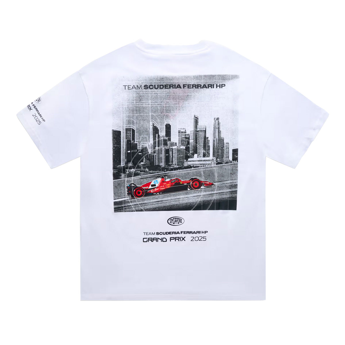 + Scuderia Ferrari Singapore Tee 'PUMA White'