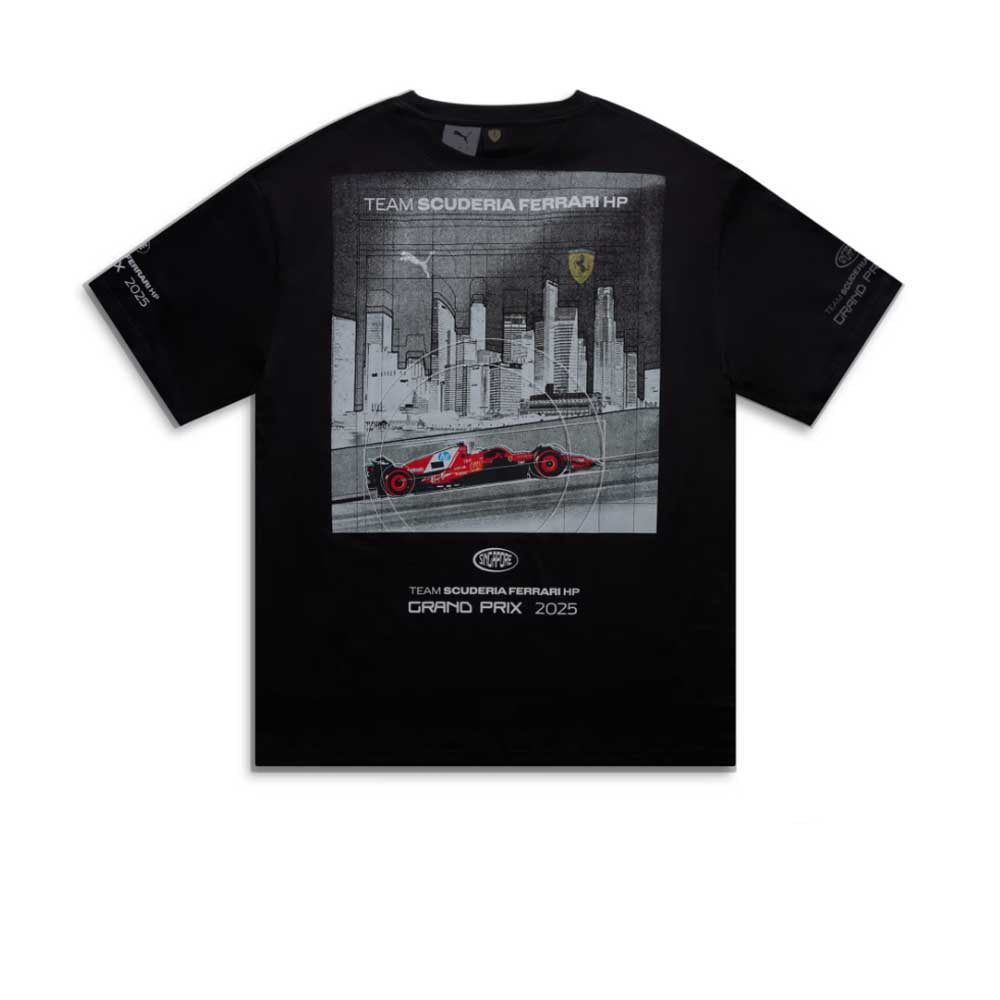 + Scuderia Ferrari Singapore Tee 'PUMA Black'