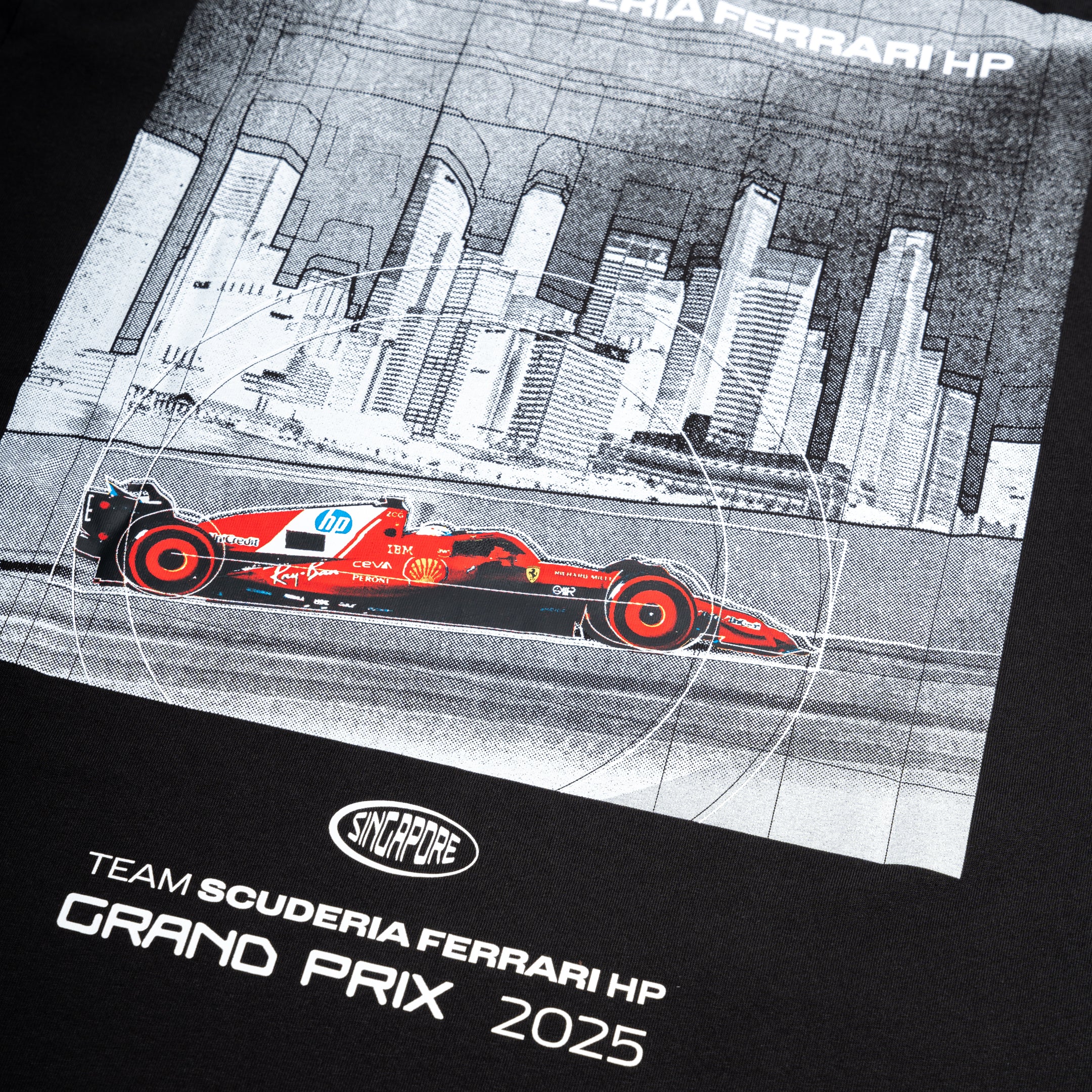 + Scuderia Ferrari Singapore Tee 'PUMA Black'