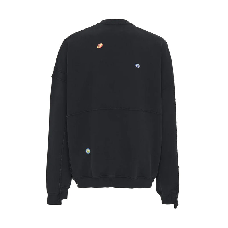 Zip-Up Sweatshirt 'Black Marlboro'