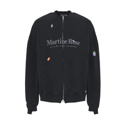 Zip-Up Sweatshirt 'Black Marlboro'