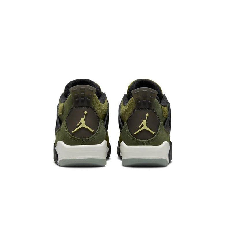Kids' Air Jordan 4 Retro SE Craft 'Medium Olive'
