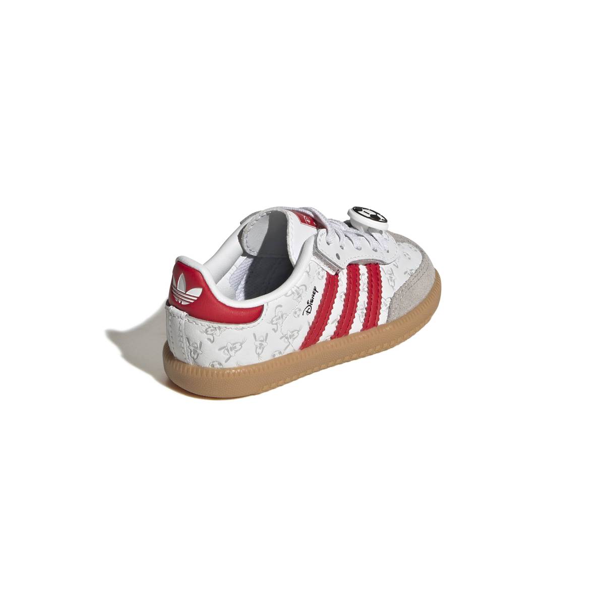 + Disney Toddlers Samba OG Comfort Elastic 'Cloud White Better Scarlet'
