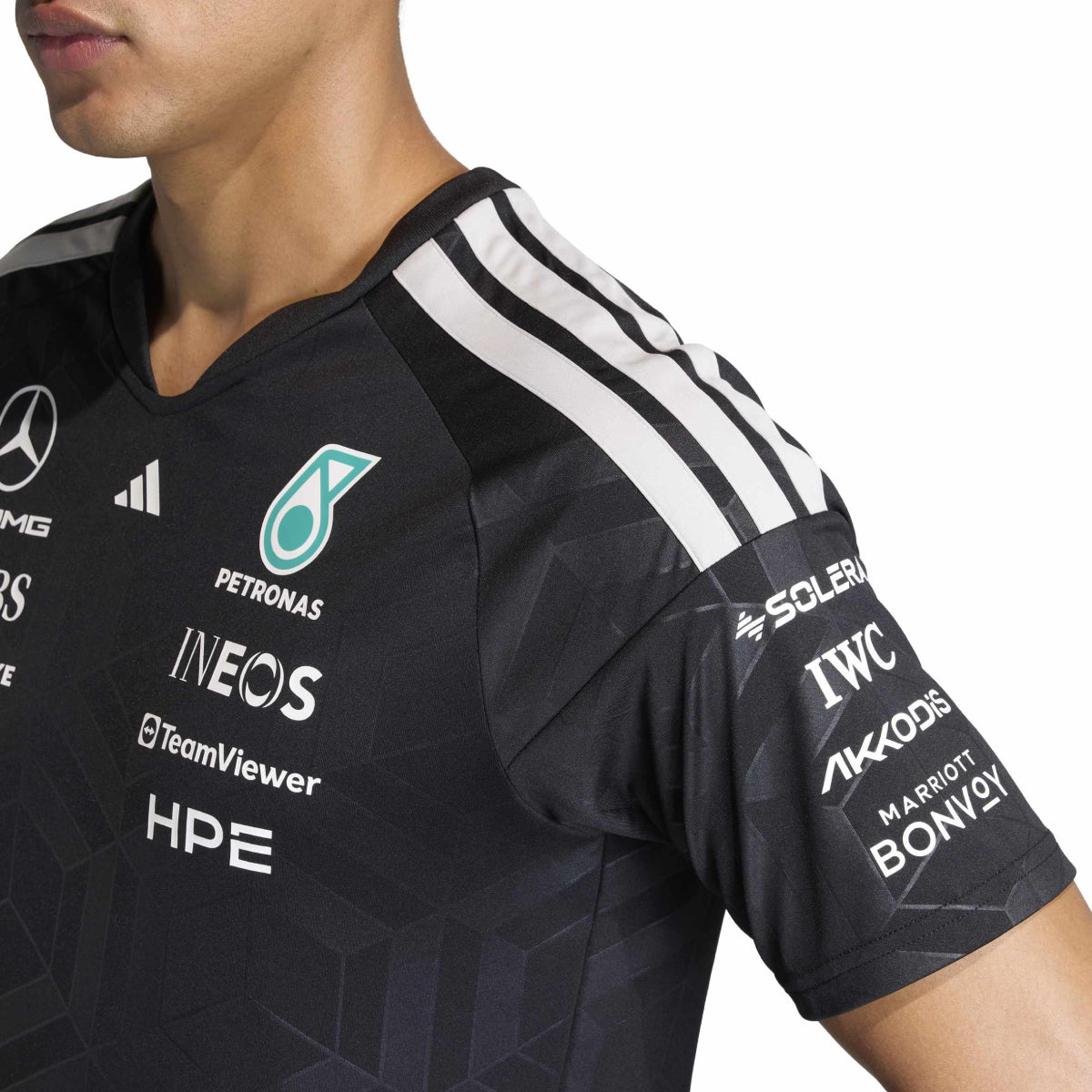 + Mercedes AMG Petronas F1 Team Driver Jersey 'Black'