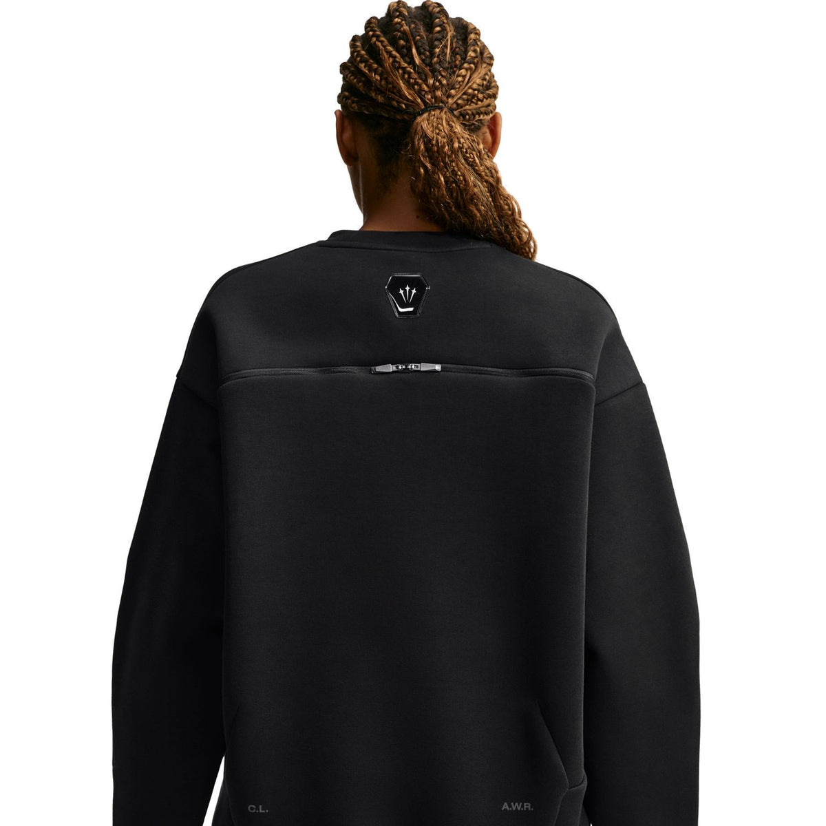 + NOCTA Trapeziud-Cut Crew-Neck Pullover 'Black'